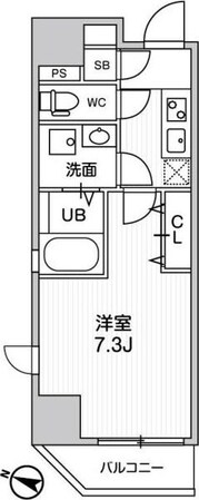 江戸川橋ステーションレジデンスの物件間取画像